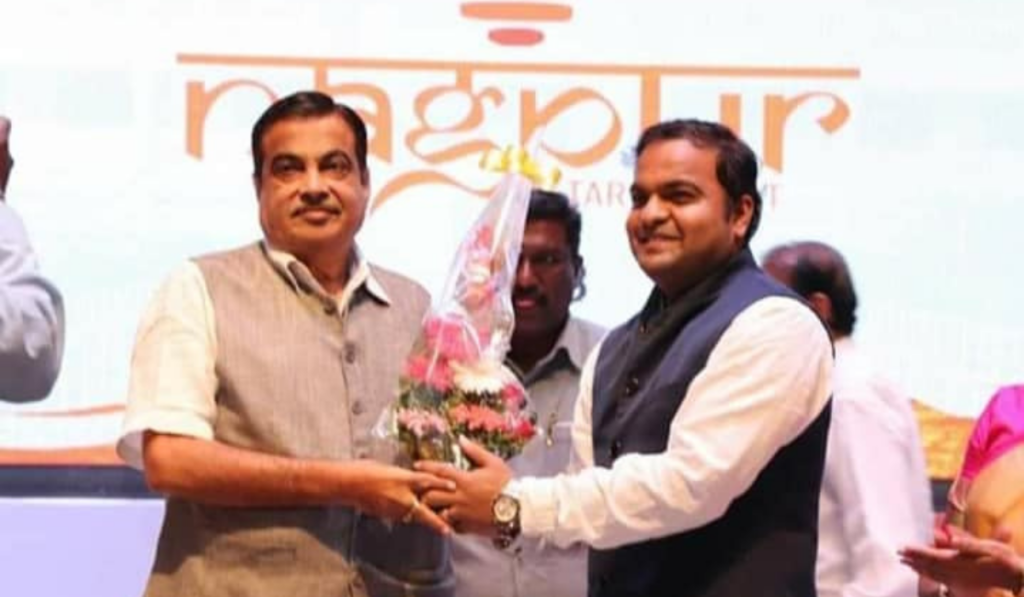 Union Minister Nitin Gadkari and Member Secretary of ICTRD Ketan Mohitkar