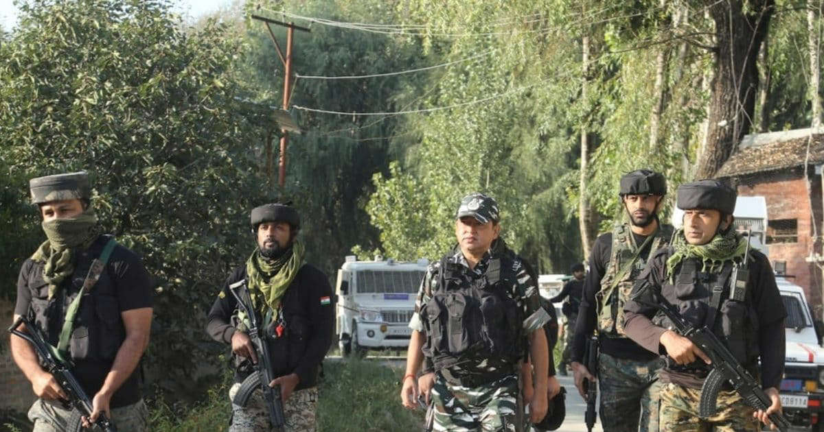 Three terrorists killed in an encounter with security forces in Jammu