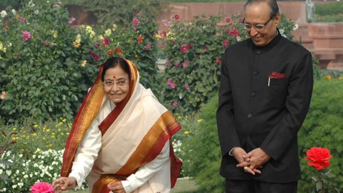 Pratibha Patil and Devisingh Shekhawat