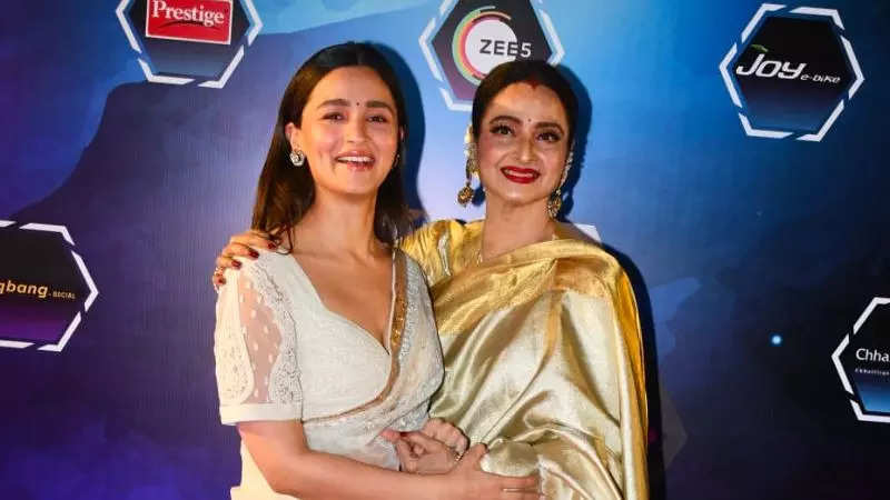 Alia Bhatt and Rekha