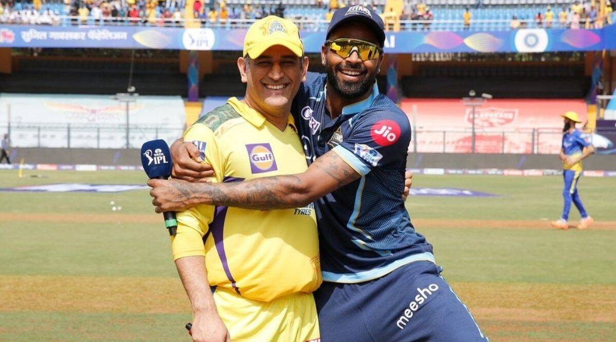 Hardik Pandya and MS Dhoni