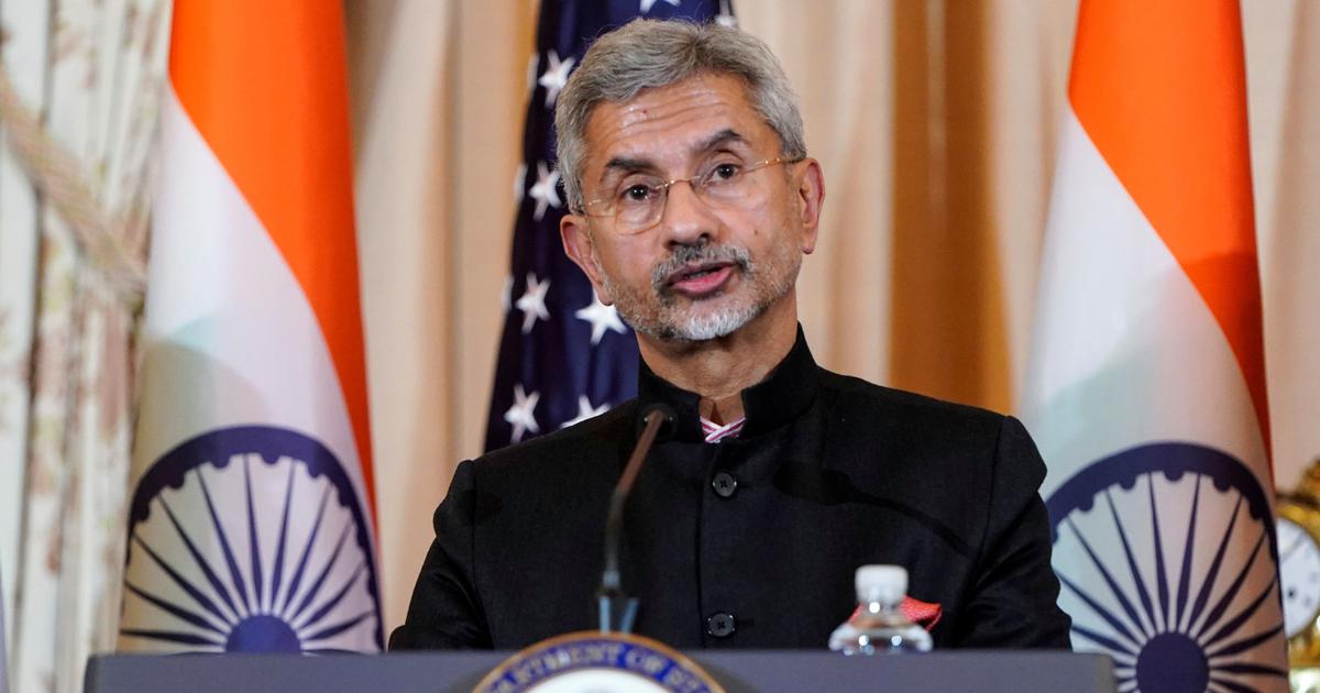 External Affairs Minister S Jaishankar