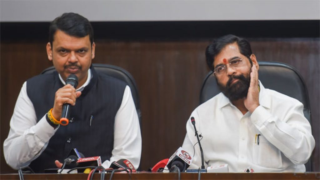 Devendra Fadnavis and Eknath Shinde