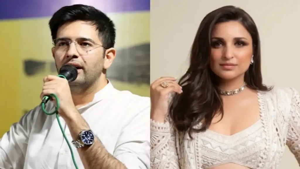 Parineeti Chopra and Raghav Chadha