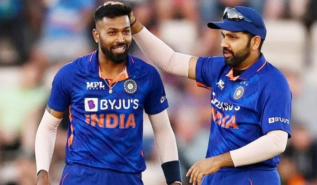 Hardik Pandya and Rohit Sharma