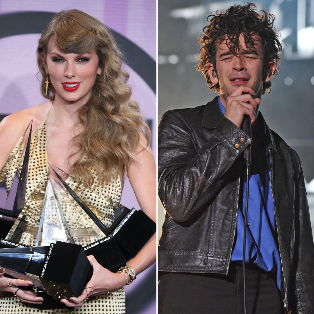 Taylor Swift and Matt Healy