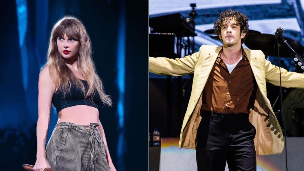 Taylor Swift and Matt Healy