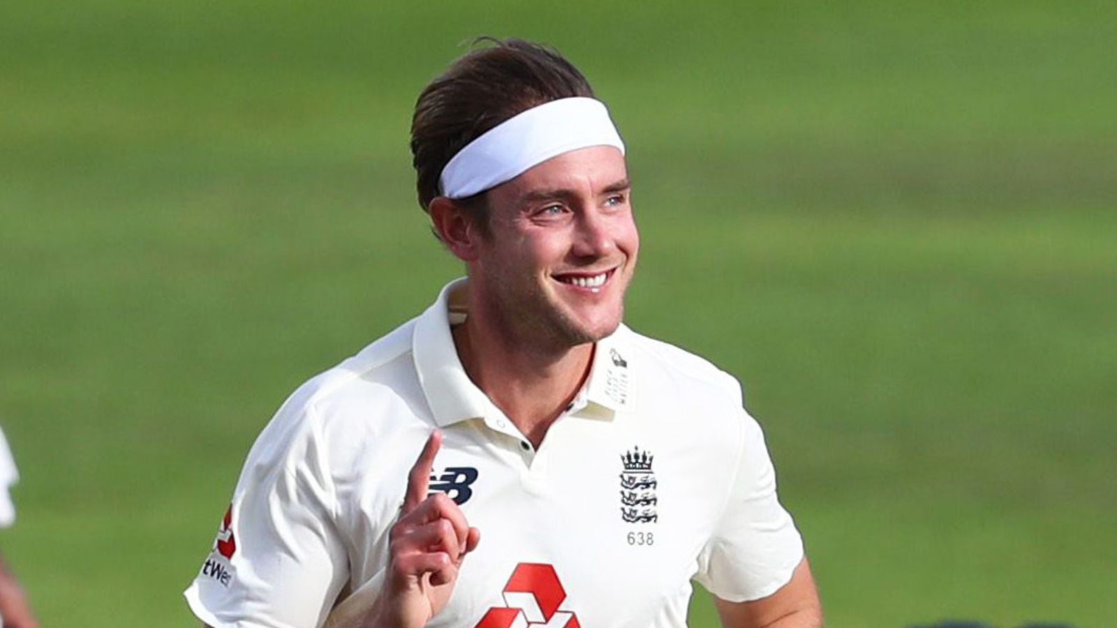 England fast bowler Stuart Broad