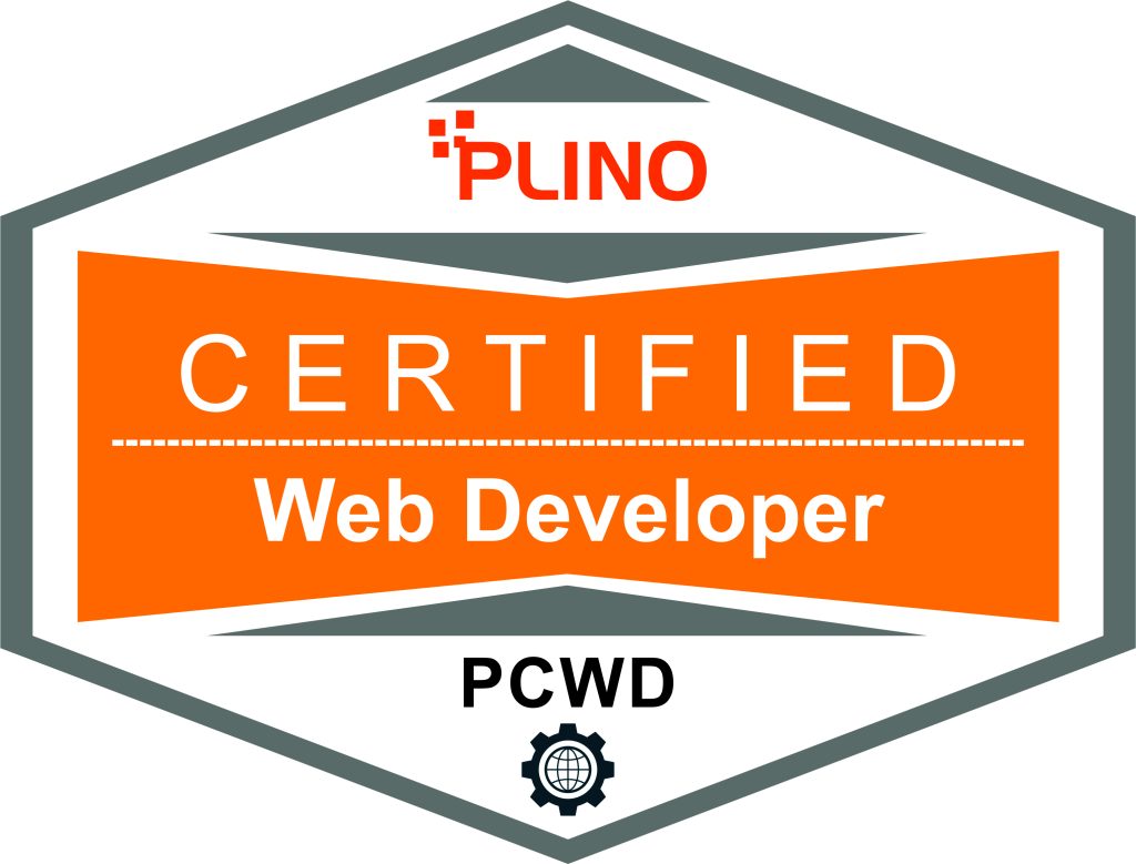 8. Plino Certified Web Developer (PCWD):