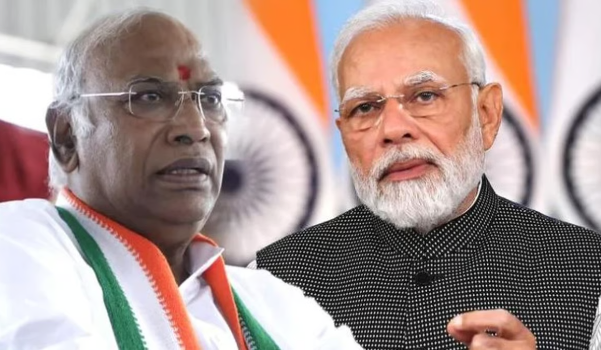 Kharge and Modi