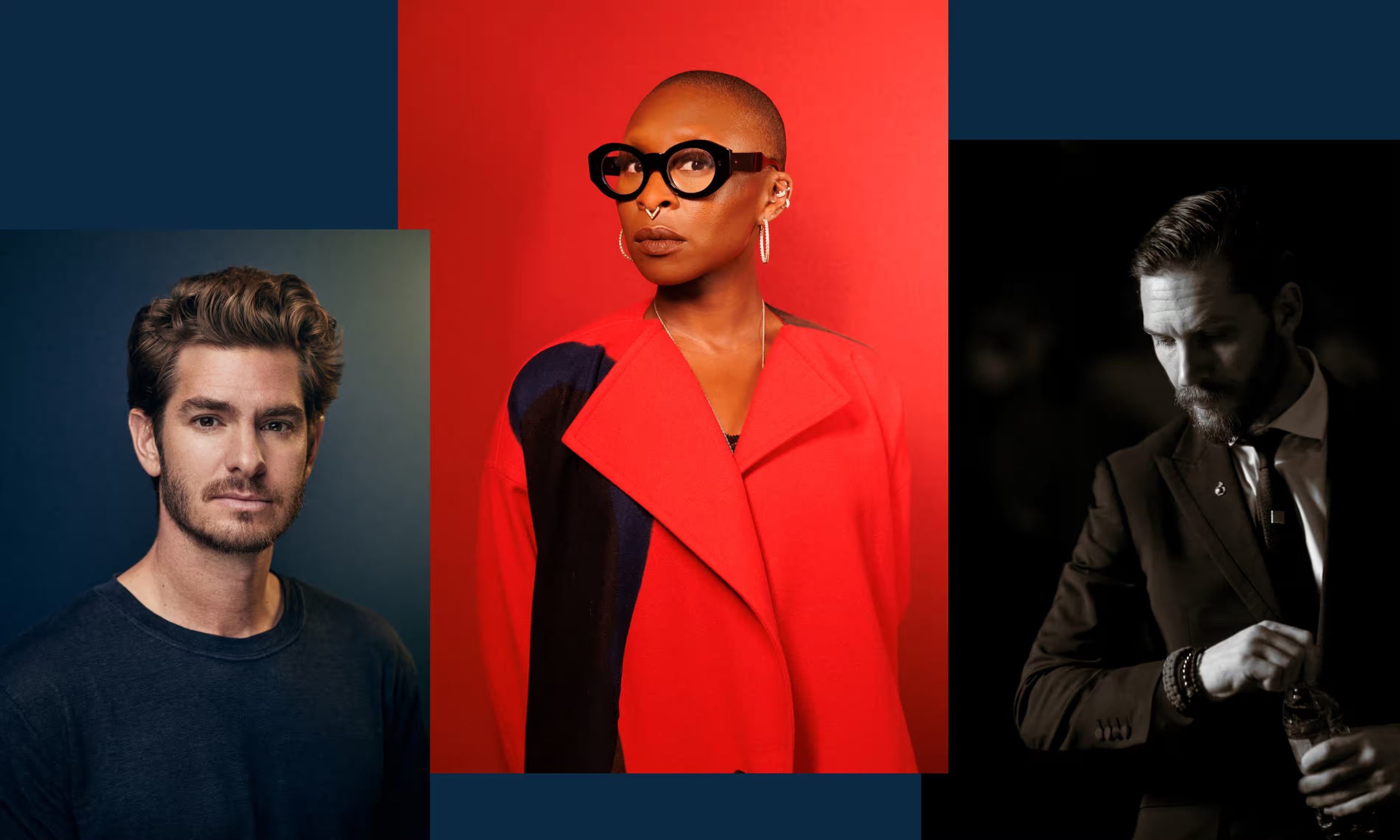 Andrew Garfield and Cynthia Erivo