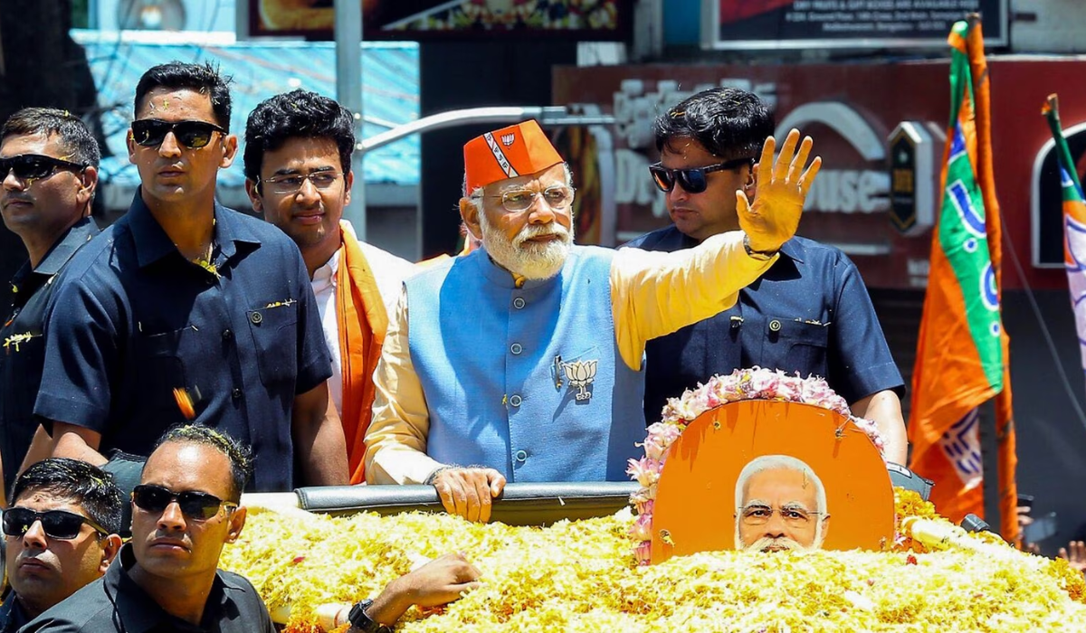 pm modi roadshow