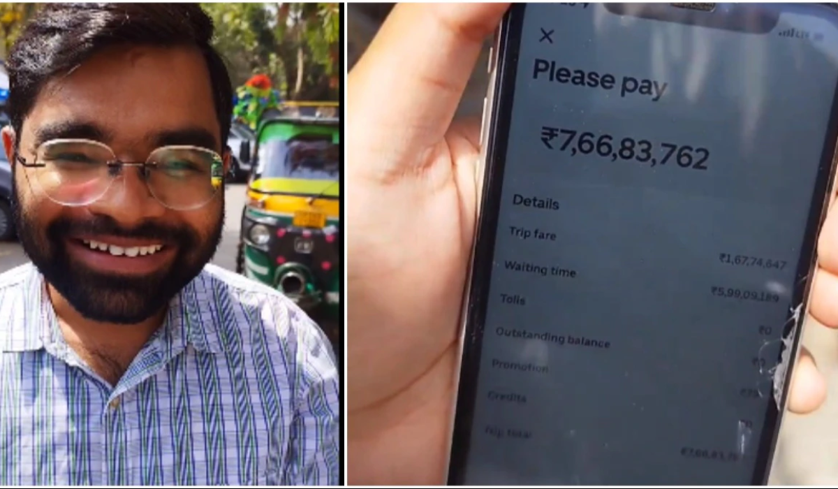 Noida Man Books Auto For Rs 62, Ends Up Receiving Rs 7.66 Crore Bill