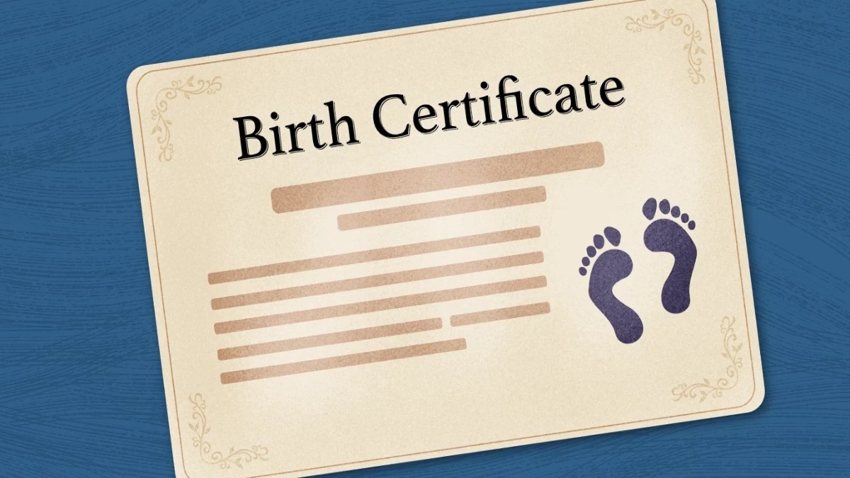 birth certificate