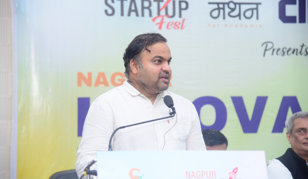 Dr. Ketan Mohitkar at Nagpur Innovators Meet 2024