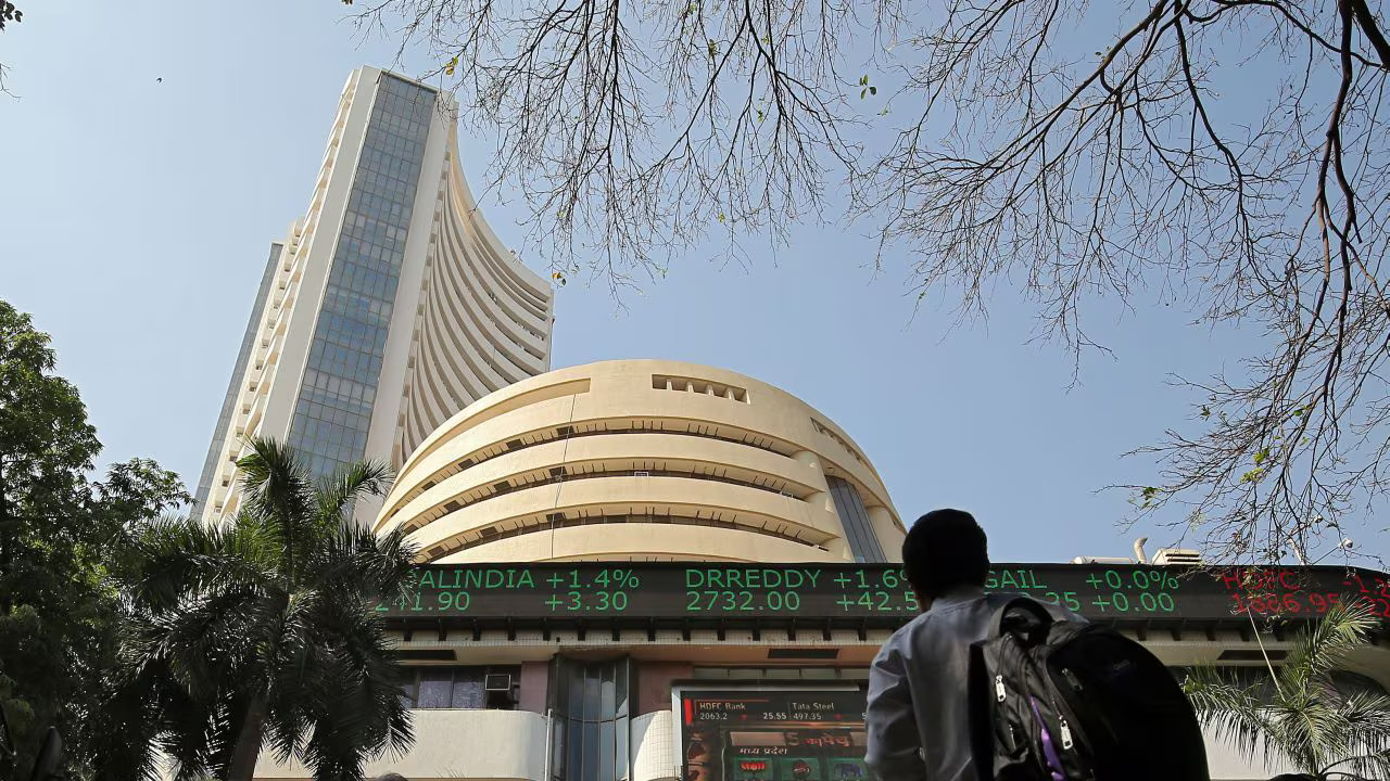 Sensex gains 540 pts