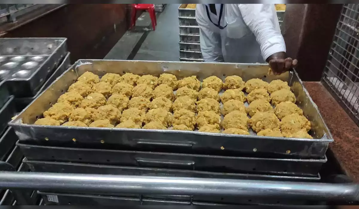 Tobacco in Tirupati Laddu