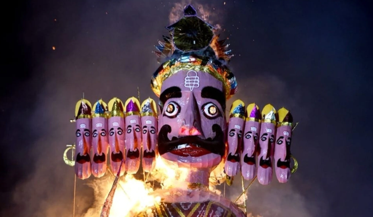 Ravan effigy