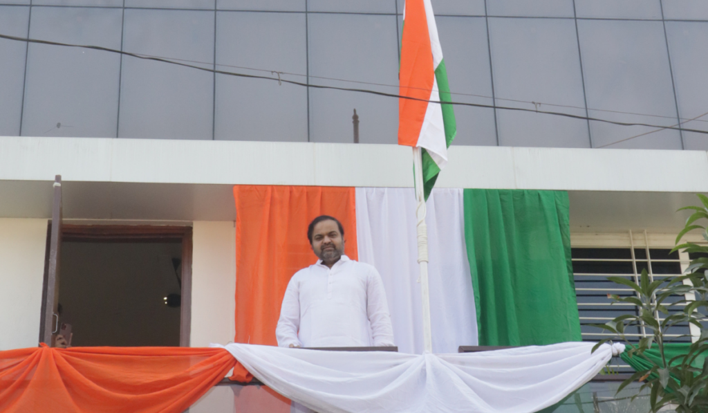 Dr. Ketan Mohitkar Hoists the Indian Tricolor at ICTRD Republic day event