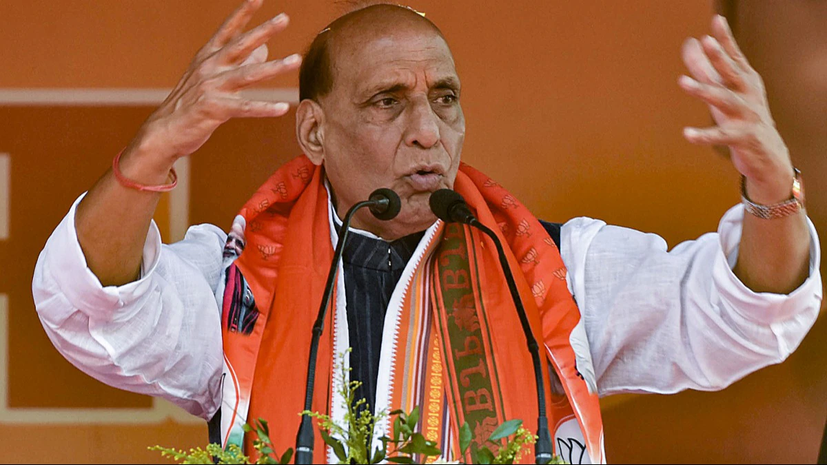 Defence Minister Rajnath Singh